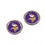 Minnesota Vikings Earrings Post Style (CDG)