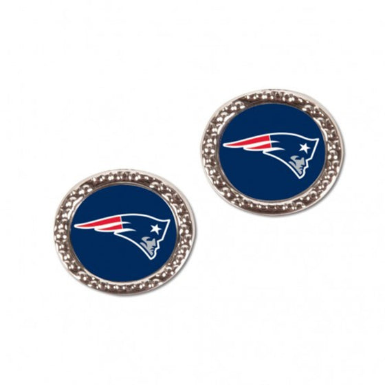 New England Patriots Earrings Post Style (CDG)