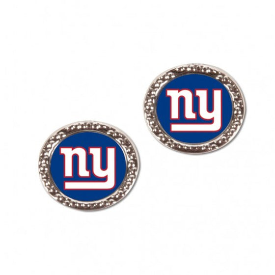 New York Giants Earrings Post Style (CDG)