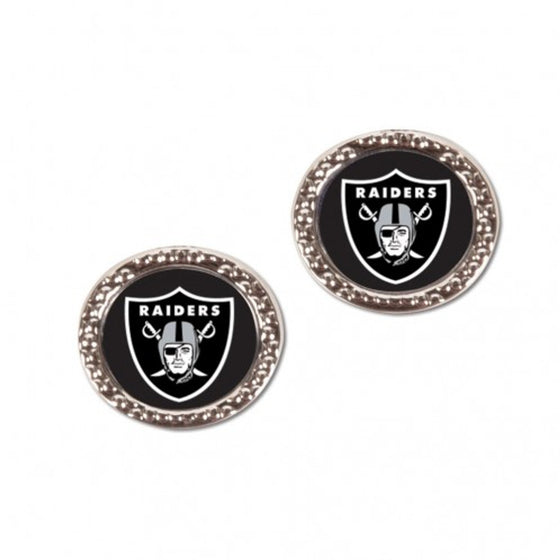 Oakland Raiders Earrings Post Style (CDG)