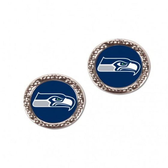 Seattle Seahawks Earrings Post Style - Special Order