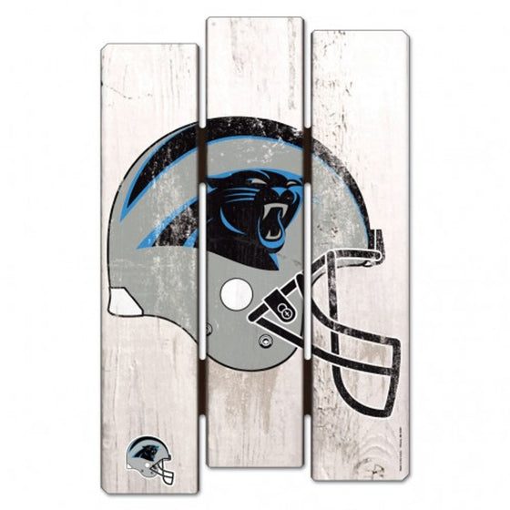 Carolina Panthers Wood Fence Sign (CDG)