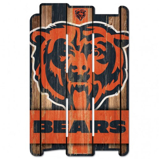 Chicago Bears Wood Fence Sign (CDG)