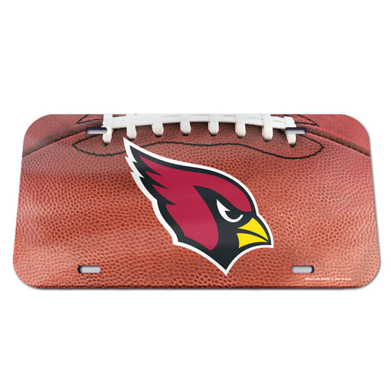 Arizona Cardinals License Plate - Crystal Mirror - Football