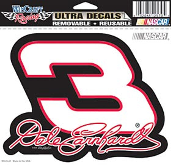 Dale Earnhardt Decal 5x6 Ultra