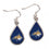 Montana State Bobcats Earrings Tear Drop Style (CDG)