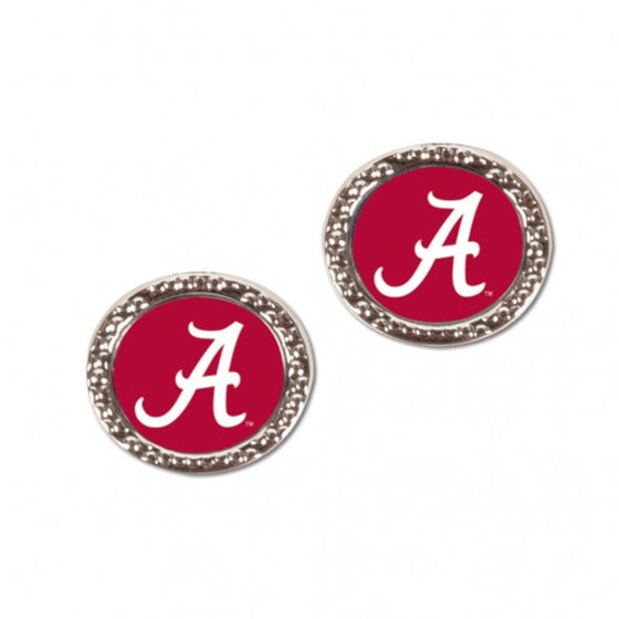 Alabama Crimson Tide Earrings Post Style - Special Order