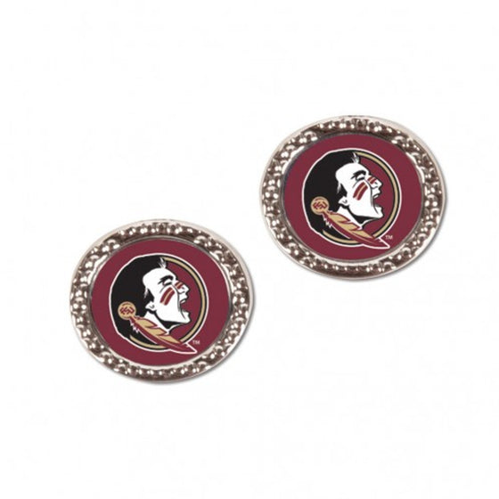 Florida State Seminoles Earrings Post Style (CDG)