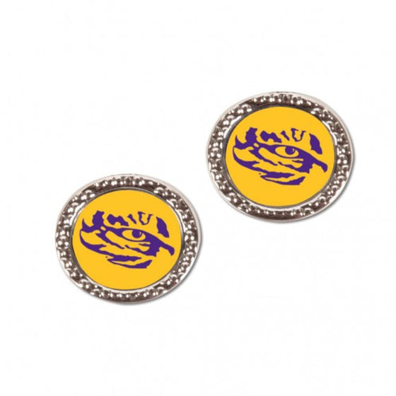 LSU Tigers Earrings Post Style (CDG)