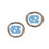 North Carolina Tar Heels Earrings Post Style (CDG)