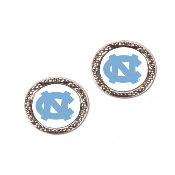 North Carolina Tar Heels Earrings Post Style (CDG)