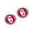 Oklahoma Sooners Earrings Post Style (CDG)