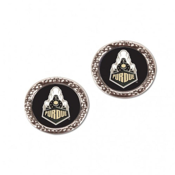 Purdue Boilermakers Earrings Post Style (CDG)