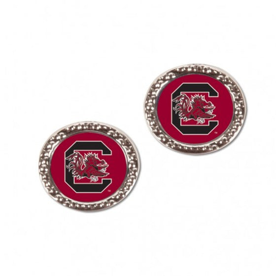 South Carolina Gamecocks Earrings Post Style - Special Order