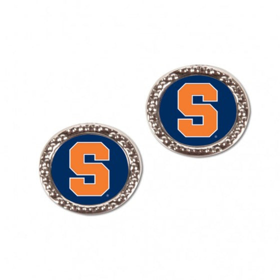 Syracuse Orange Earrings Post Style - Special Order