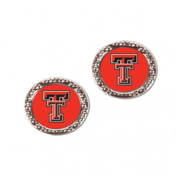 Texas Tech Red Raiders Earrings Post Style (CDG)