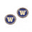 Washington Huskies Earrings Post Style (CDG)