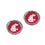 Washington State Cougars Earrings Post Style (CDG)