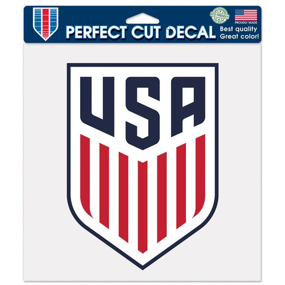 US Soccer National Team Decal 8x8 Perfect Cut Color - Special Order