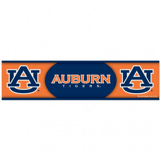 Auburn Tigers Decal 3x12 Bumper Strip Style - Special Order