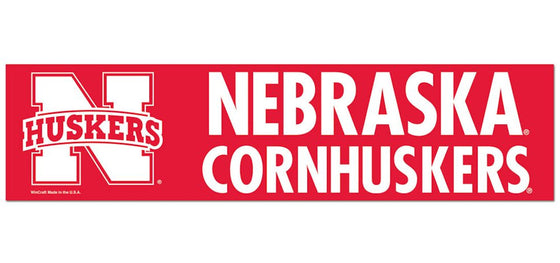 Nebraska Cornhuskers Bumper Sticker