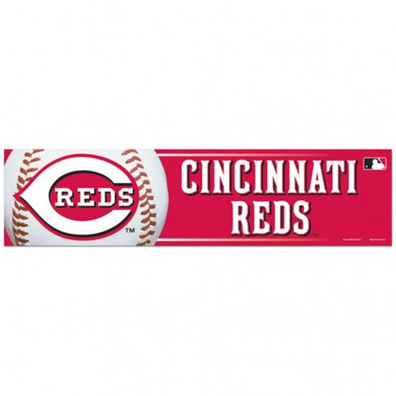 Cincinnati Reds Bumper Sticker - Special Order