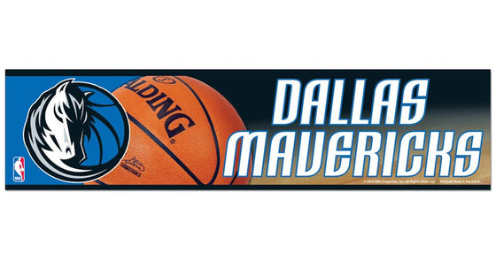 Dallas Mavericks Bumper Sticker - Special Order