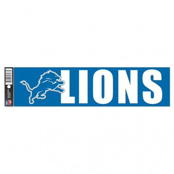 Detroit Lions Decal Bumper Sticker