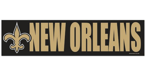 New Orleans Saints Decal Bumper Sticker