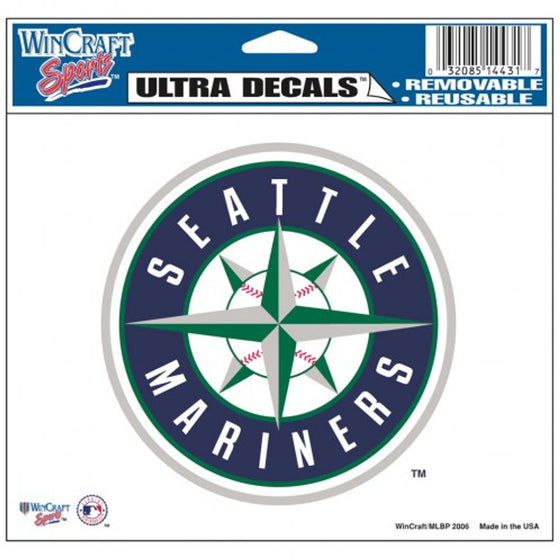 Seattle Mariners Decal 5x6 Color - Special Order