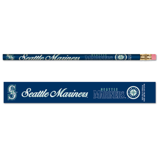 Seattle Mariners Pencil 6 Pack - Special Order