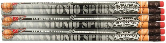 San Antonio Spurs Pencil 6 Pack - Special Order