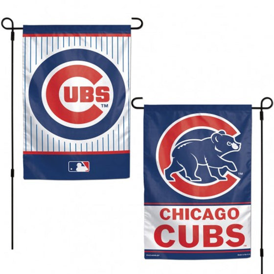 Chicago Cubs Flag 12x18 Garden Style 2 Sided (CDG)