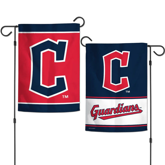 Cleveland Indians Flag 12x18 Garden Style 2 Sided (CDG)