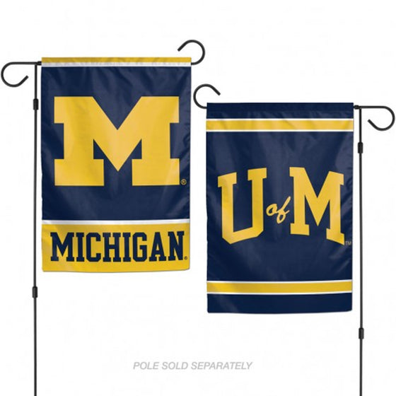 Michigan Wolverines Garden Flag 11x15 (CDG)