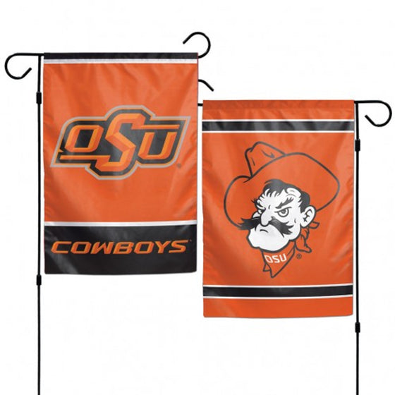 Oklahoma State Cowboys Flag 12x18 Garden Style 2 Sided Special Order (CDG)