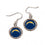 Los Angeles Chargers Earrings Round Style (CDG)