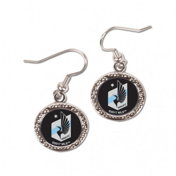 Minnesota United FC Earrings Round Style (CDG)