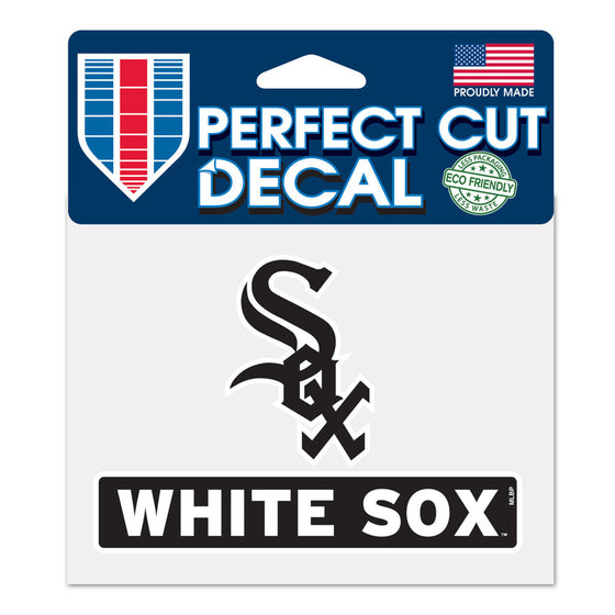 Chicago White Sox Decal 4.5x5.75 Perfect Cut Color - Special Order