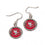 San Francisco 49ers Earrings Round Style (CDG)