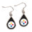 Pittsburgh Steelers Earrings Tear Drop Style (CDG)