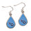 Tennessee Titans Earrings Tear Drop Style (CDG)