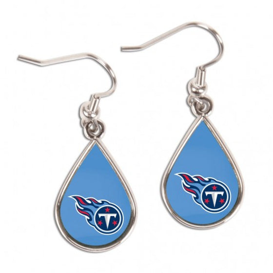 Tennessee Titans Earrings Tear Drop Style (CDG)