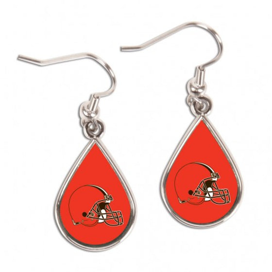 Cleveland Browns Earrings Tear Drop Style (CDG)