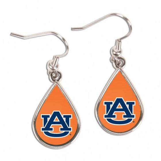 Auburn Tigers Earrings Tear Drop Style - Special Order