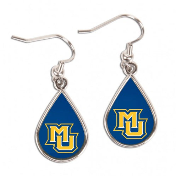 Marquette Golden Eagles Earrings Tear Drop Style (CDG)