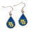 Marquette Golden Eagles Earrings Tear Drop Style (CDG)