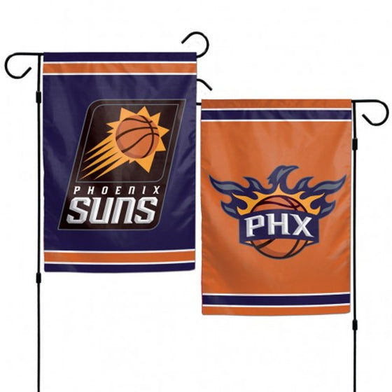 Phoenix Suns Flag 12x18 Garden Style 2 Sided Special Order (CDG)