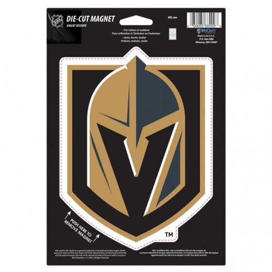 Vegas Golden Knights Magnet 6.25x9 Die Cut Logo Design - Special Order