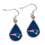 New England Patriots Earrings Tear Drop Style (CDG)